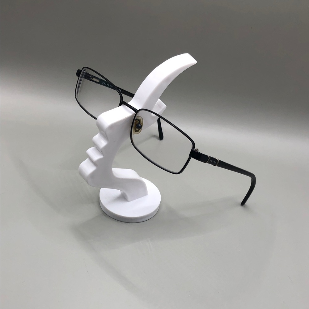 Prada VPR 66G 53017 180-101 135 Black Glasses Frames Rectangle Side Logo
